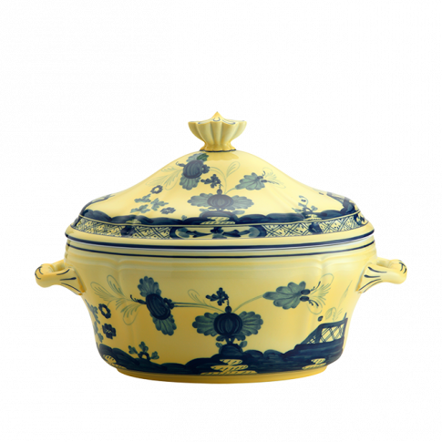 Oriente Italiano Citrino - Oval tureen with cover