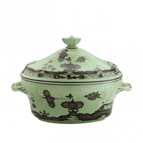 Oriente Italiano Bario - Oval tureen with cover