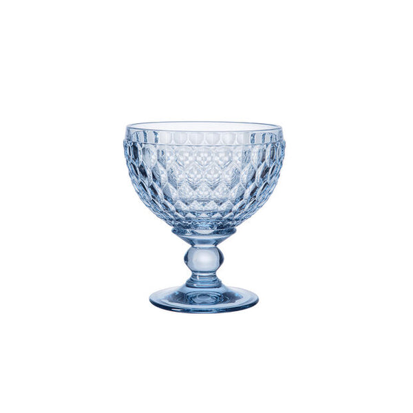 Boston Colored - Champagne bowl blue (Set of 6)