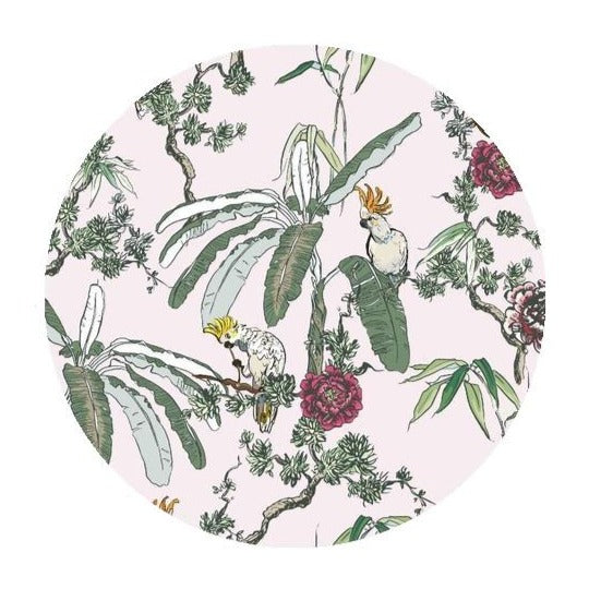 Tropical - Rose Round Insert (Set of 8)