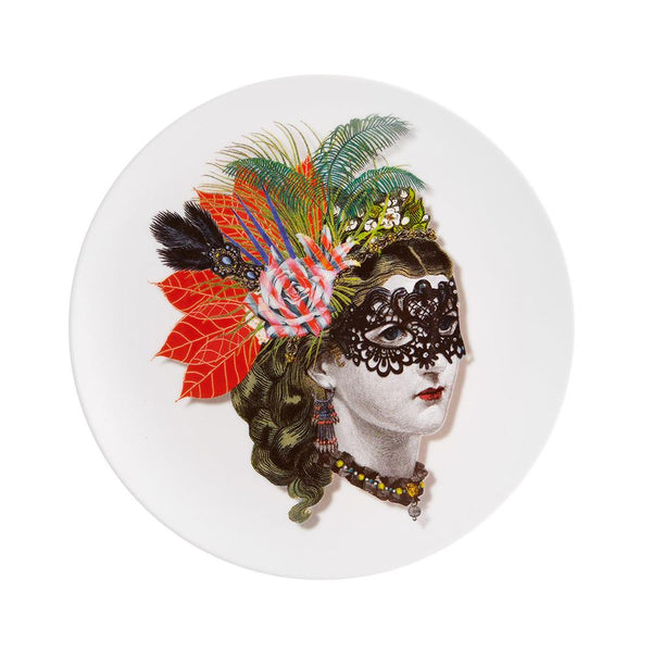 Love who you are - mamzelle scarlet dessert plate