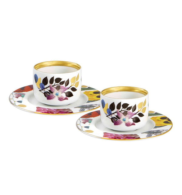 Primavera - Set 2 Coffee Cups & Saucers