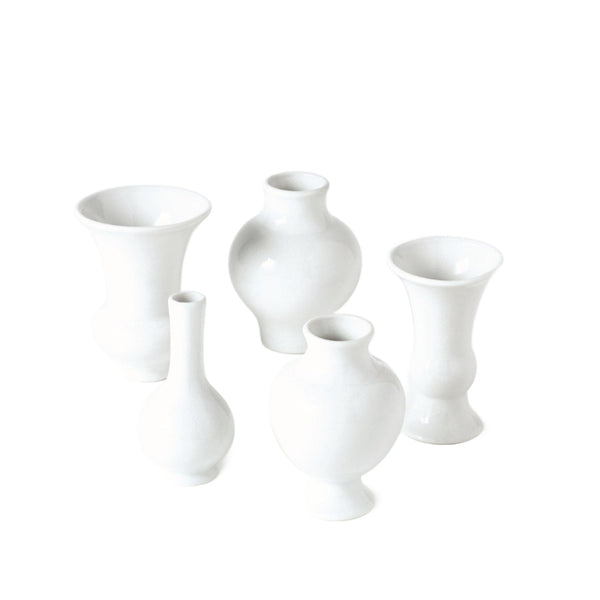 Mini Chinoise - Vases White (Set of 5)