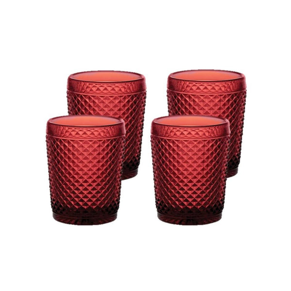 Bicos - Set Of 4 Old Fashion Red