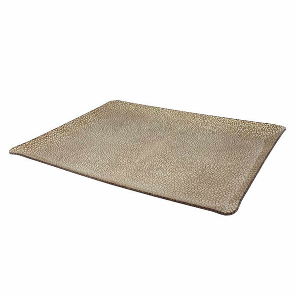 Shagreen - Serving Tray Mink