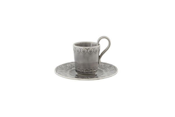 Rua Nova - Anthracite - Coffee Cup and Saucer