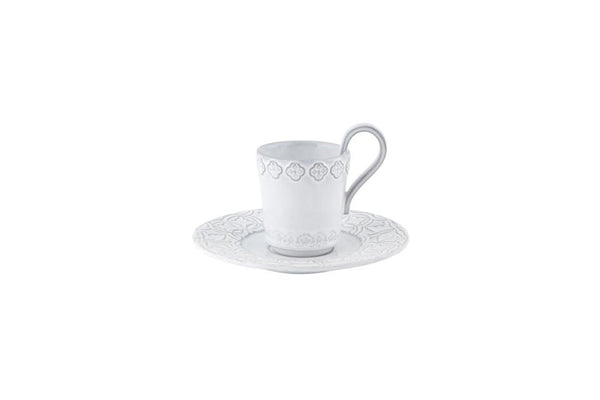 Rua Nova - Antique White - Expresso cup and saucer