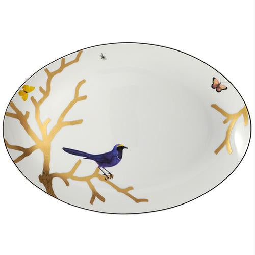 Aux Oiseaux - Oval Tray