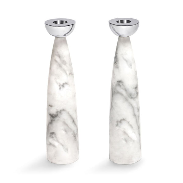 Coluna - Candle Holders Marble (Set of 2)