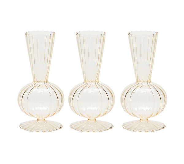 Tess Bud - Champagne Vase (Set of 3)