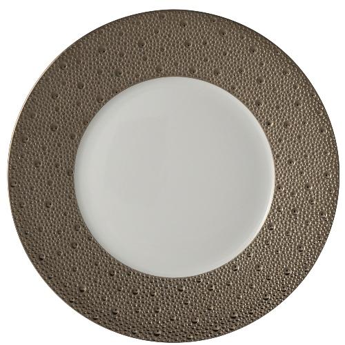 Ecume Platine - Dinner Plate