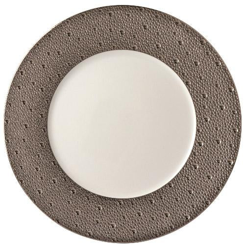 Ecume Platine - Large Dinner Plate