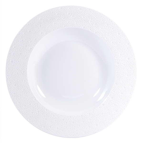 Ecume Blanc - Large Soup Plate