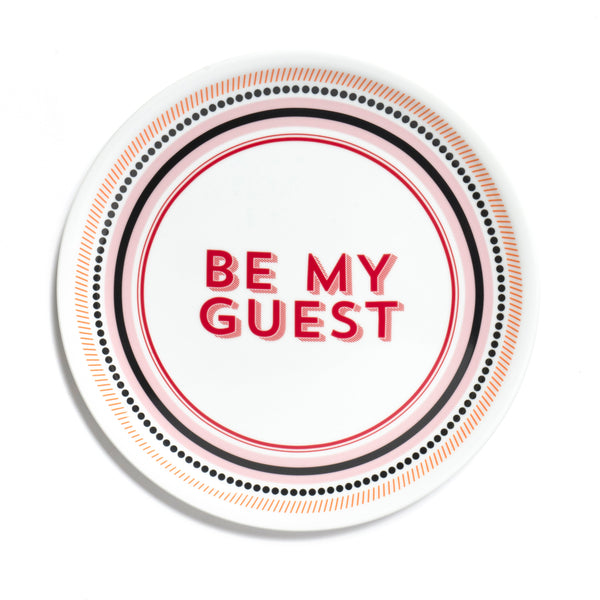 Pizza Plate - Be My Guest (Set of 4)