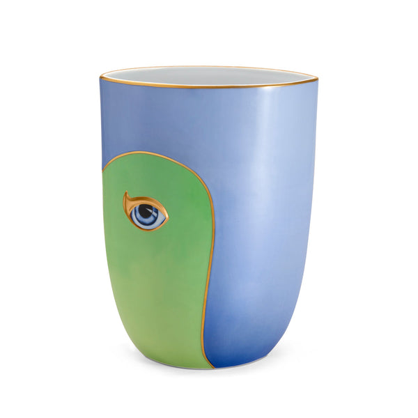 Lito - Vase Blue+Green