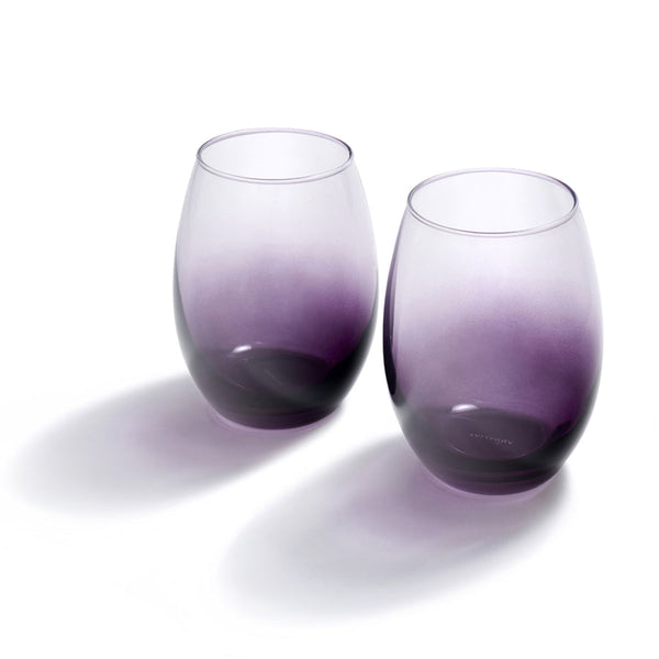 Talianna - Ombre Glasses Plum (Set of 2)