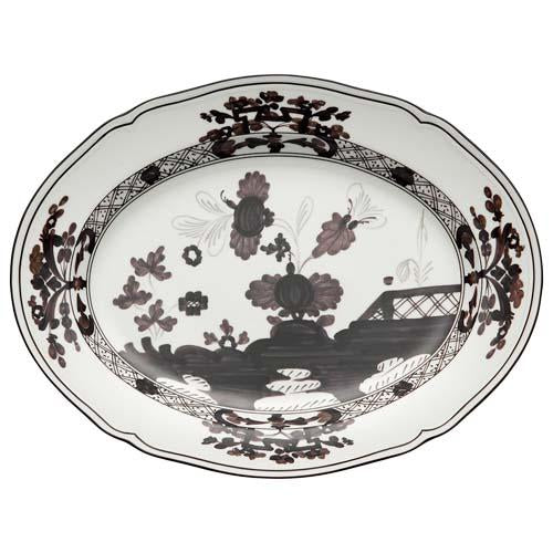 Oriente Italiano Albus - Oval flat platter M