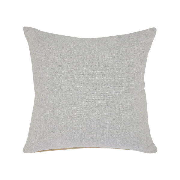 Soft Gray Solid Throw Pillow  Square