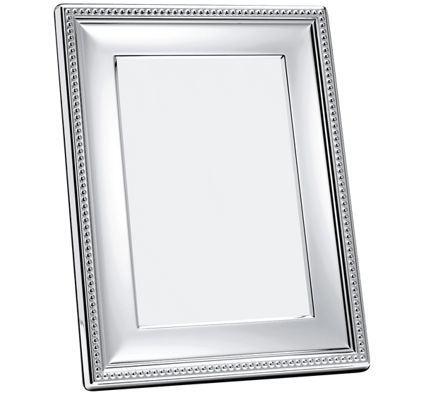 Perles - Silver Plated Picture Frame Large