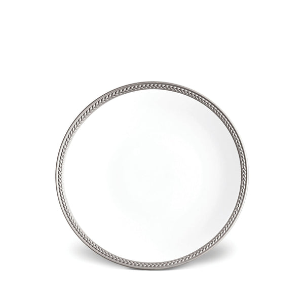 Soie Tressee Platinum - Dessert Plate