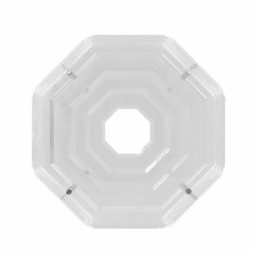 Octagono Acrilico - Transparente