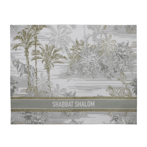 Challah Cover - Tropical Toile