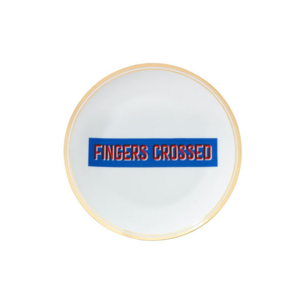 La Tavola Scomposta - Fingers Crossed - Coup Flat Plate Small