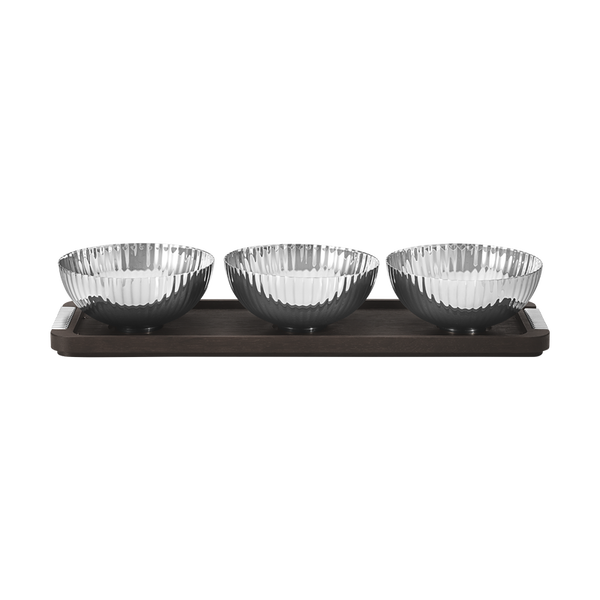 Bernadotte - Tray Smoked Oak with Bowls