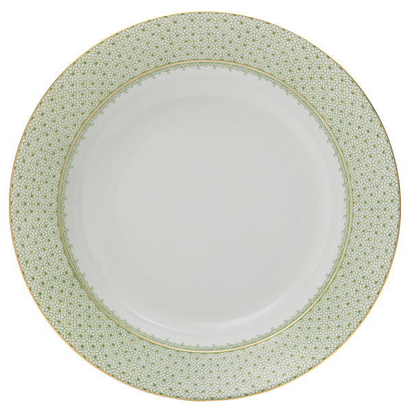 Lace - Apple Green - Rim Soup Plate