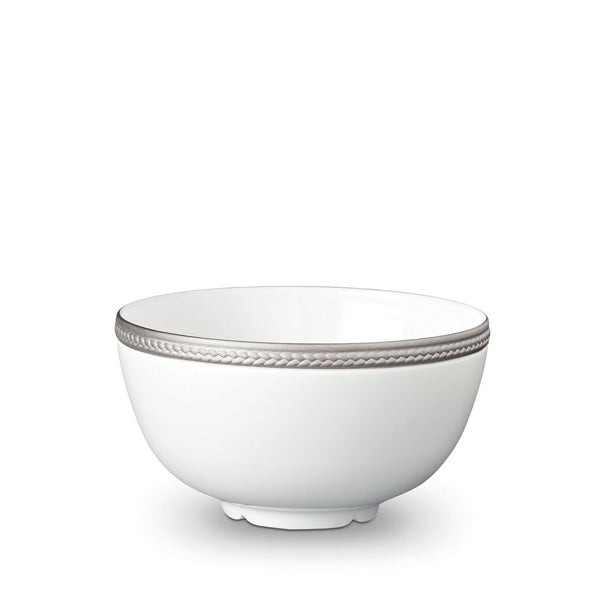 Soie Tressee Platinum - Cereal Bowl