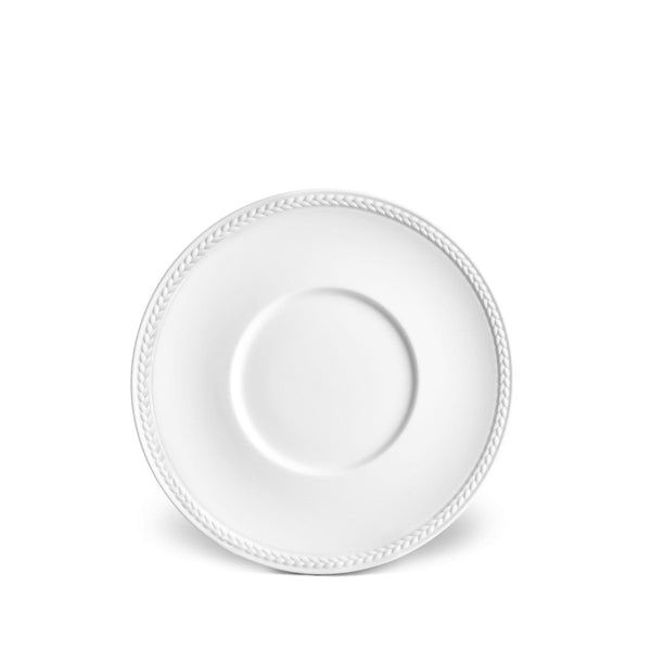 Soie Tressee White - Saucer