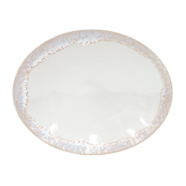 Taormina white - Oval platter